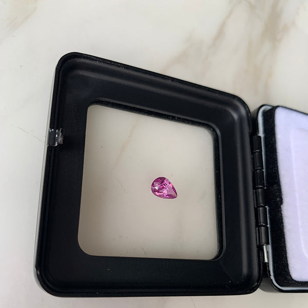 0.878ct Natural Pink Sapphire