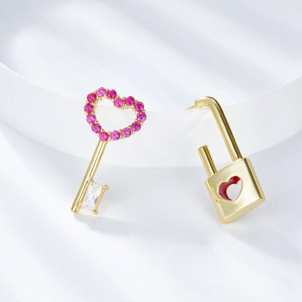 Key of Love Earrings